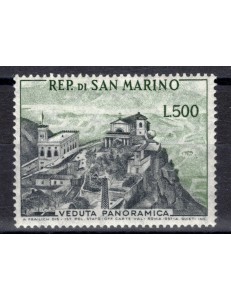 SAN MARINO 1958 View of San Marino MNH**