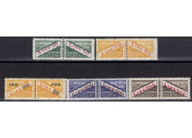 SAN MARINO 1956-61 Pacchi postali 5v MNH**