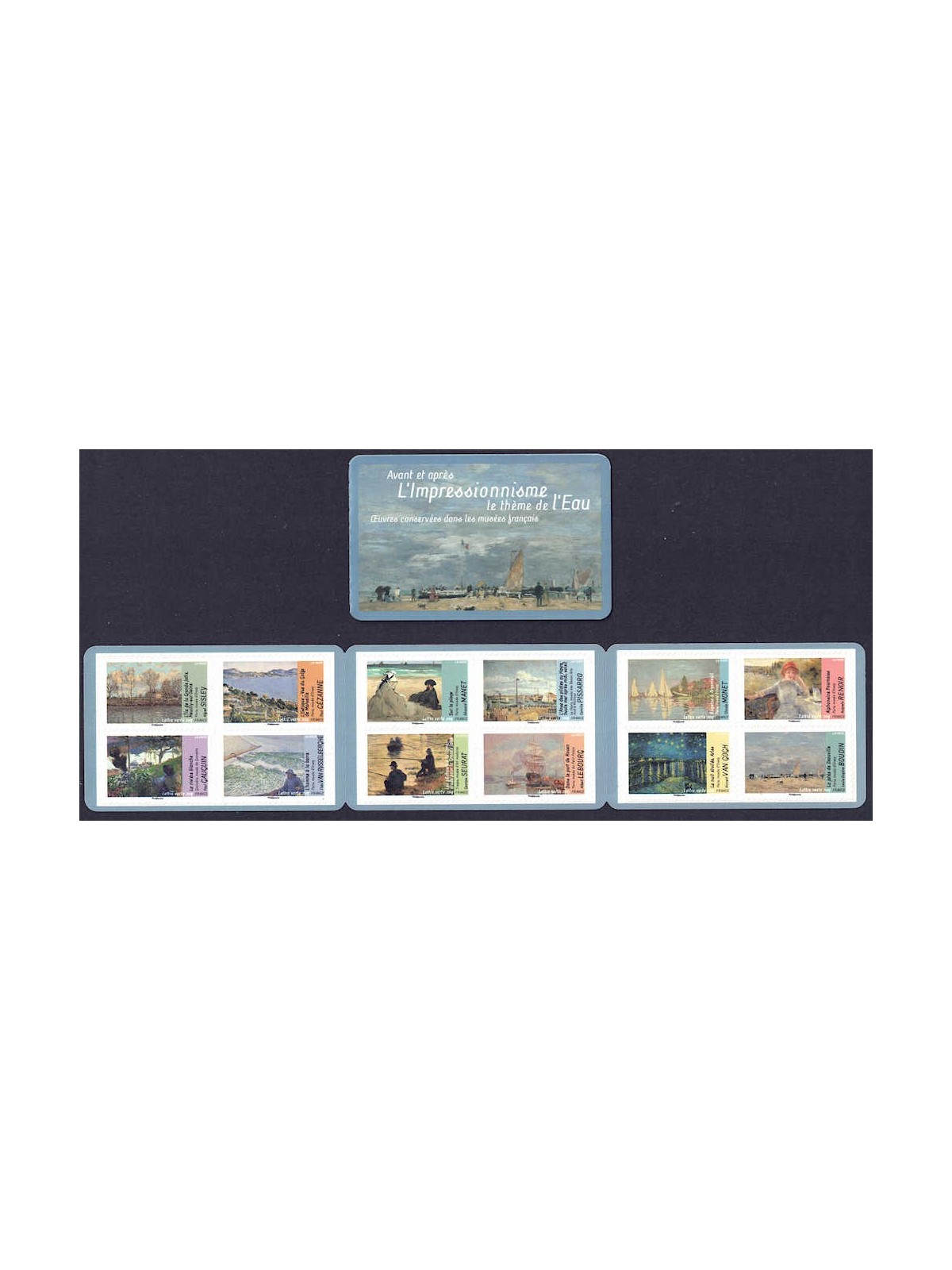 FRANCIA 2013 Arte, Impressionismo LB MNH**