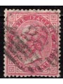 ITALY KINGDOM 1865 De La Rue 40c pink (Turin) us