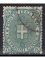 ITALY KINGDOM 1891 Coat of Arms 5c green us