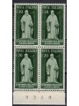 ITALY 1950 Guido d'Arezzo (in block of four) MNH**