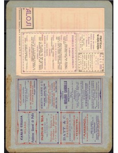 ITALY KINGDOM 1922-23 BLP Postal Letter Envelope Michetti 10c with advertising sheet and stamp of the Carbona representative com