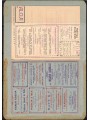 ITALIA REGNO 1922-23 BLP Busta Lettera Postale Michetti 10c con foglietto pubblicità e timbro della ditta rappresentanze Carbona