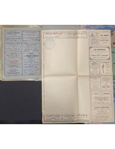ITALIA REGNO 1922-23 BLP Busta Lettera Postale Michetti 10c con foglietto pubblicità e timbro della ditta rappresentanze Carbona