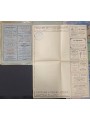 ITALY KINGDOM 1922-23 BLP Postal Letter Envelope Michetti 10c with advertising sheet and stamp of the Carbona representative com