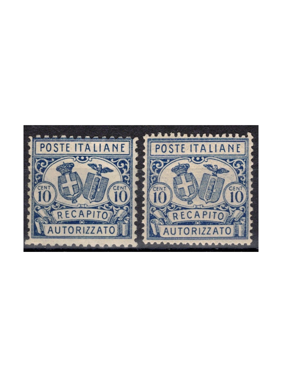 ITALY KINGDOM 1928 Authorized delivery (perf. 11 and perf. 14) MNH**