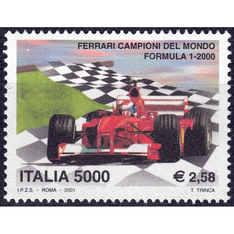ITALY 2001 Ferrari World Champion MNH**