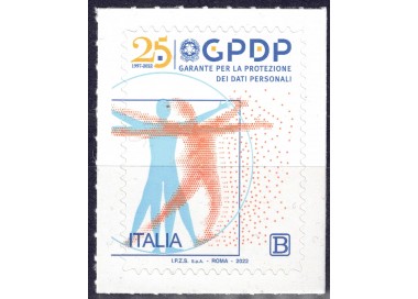 ITALIA 2022 Garante protezione dati MNH**