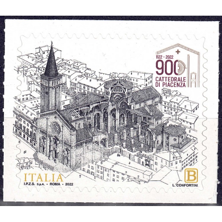 ITALIA 2022 Cattedrale di Piacenza MNH**