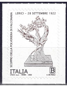 ITALIA 2022 Polveriera di Falconara MNH**
