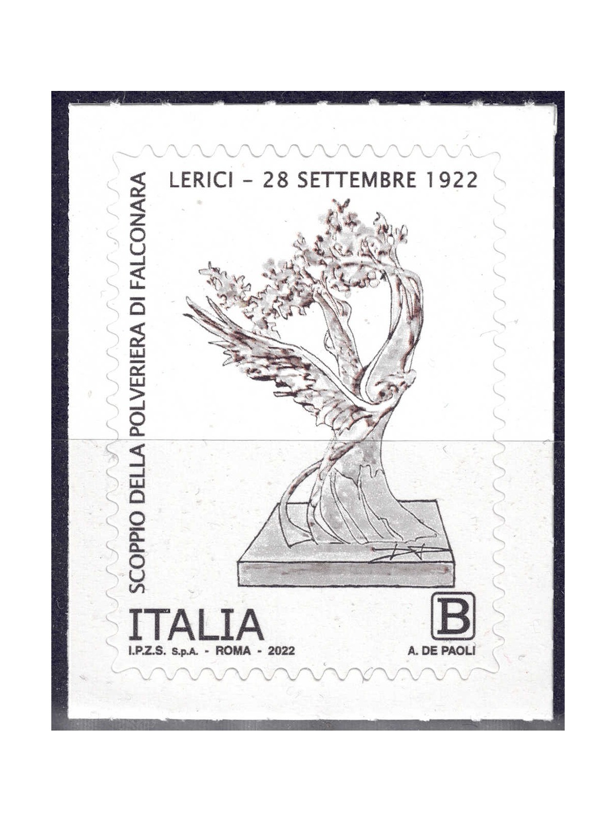 ITALIA 2022 Polveriera di Falconara MNH**