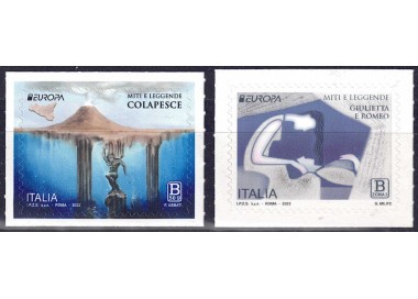 ITALY 2022 Europe 2v MNH**