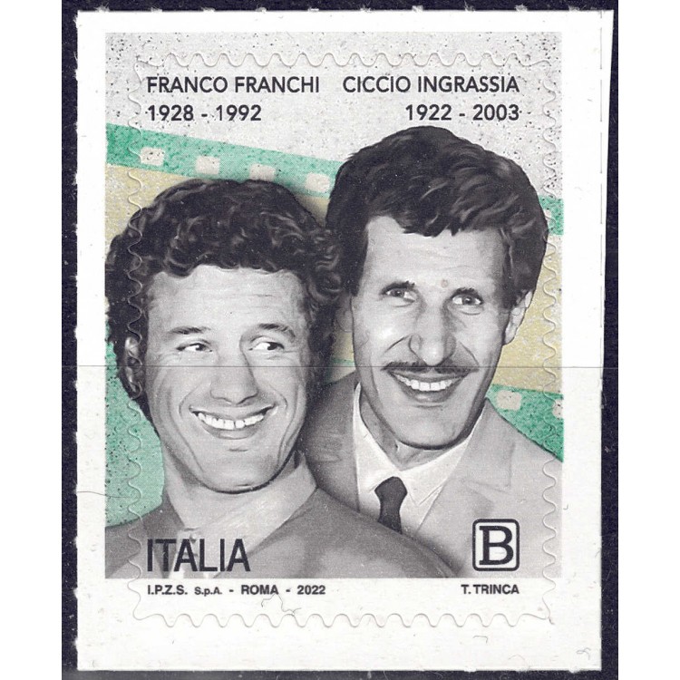 ITALIA 2022 Franco Franchi e Ciccio Ingrassia MNH**