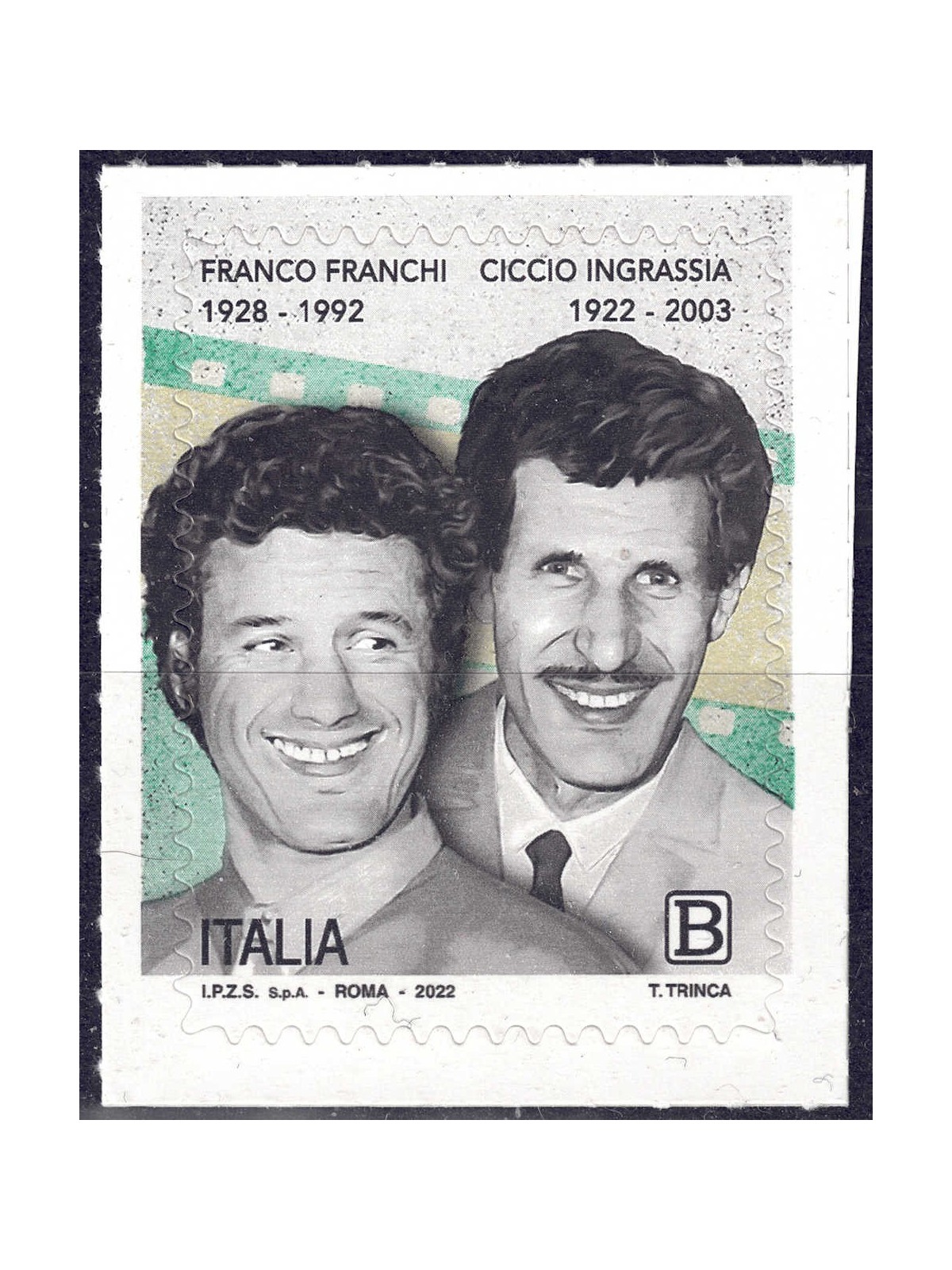 ITALIA 2022 Franco Franchi e Ciccio Ingrassia MNH**