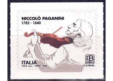 ITALIA 2022 Niccolò Paganini MNH**