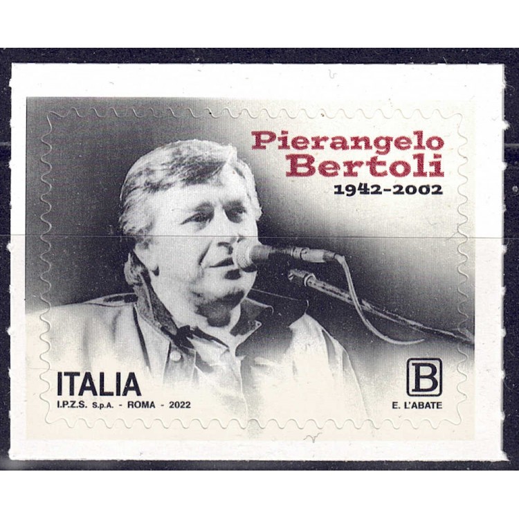 ITALIA 2022 Pierangelo Bertoli MNH**