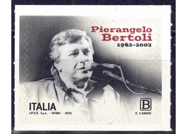 ITALY 2022 Pierangelo Bertoli MNH**