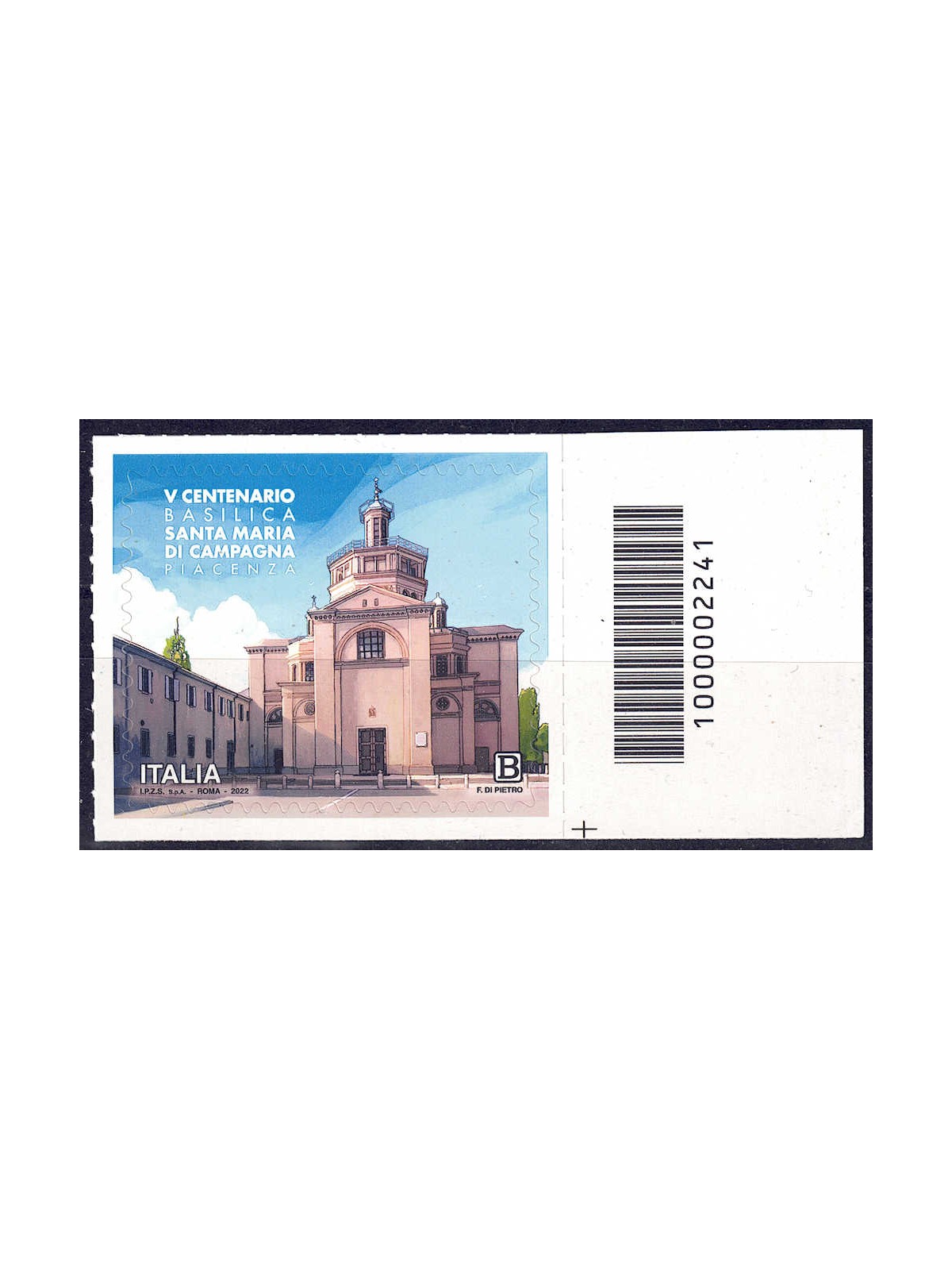 ITALY 2022 Basilica of Santa Maria di Campagna CB 2241 aid