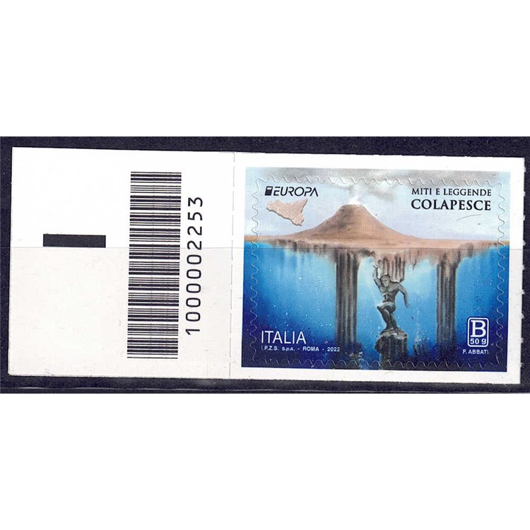 ITALIA 2022 Europa (B 50g) CB 2253 ass