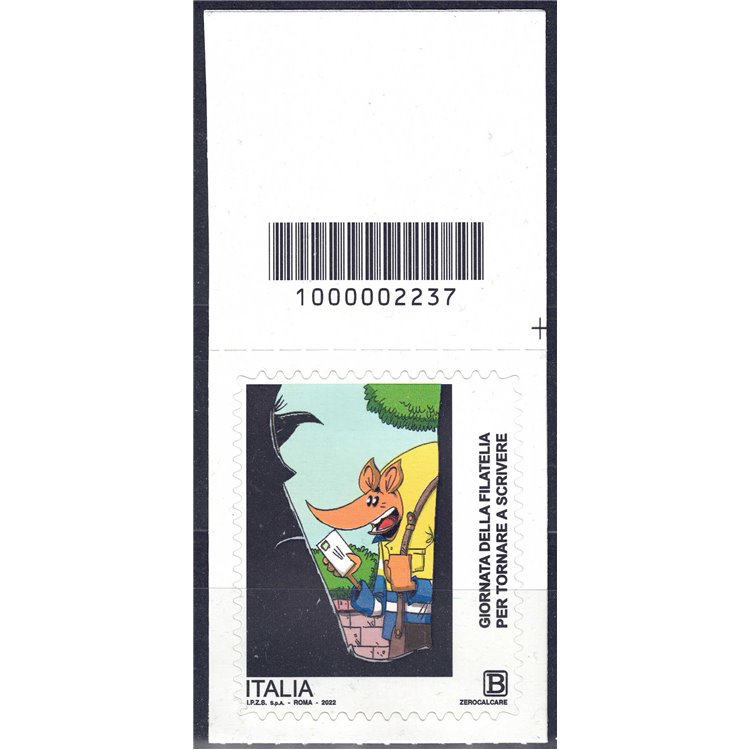 ITALY 2022 Philately Day CB 2237 asd