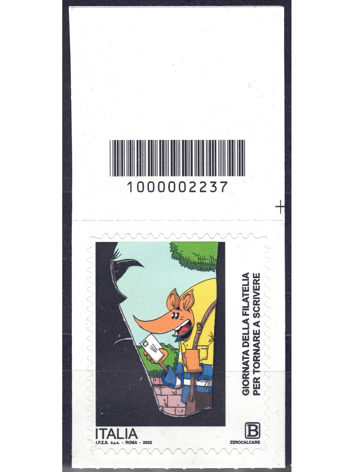 ITALY 2022 Philately Day CB 2237 asd