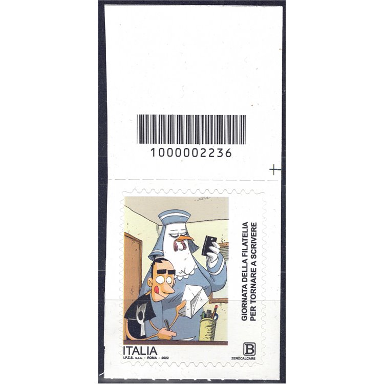ITALY 2022 Philately Day CB 2238 ass