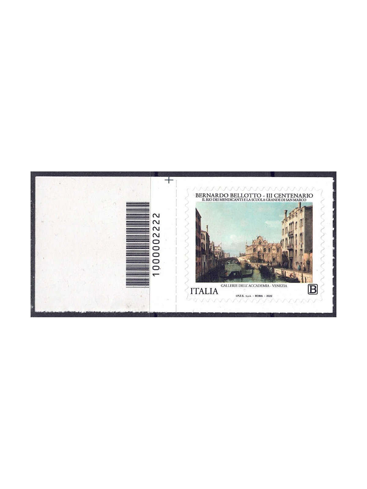 ITALY 2022 Bernardo Bellotto CB 2222 ass