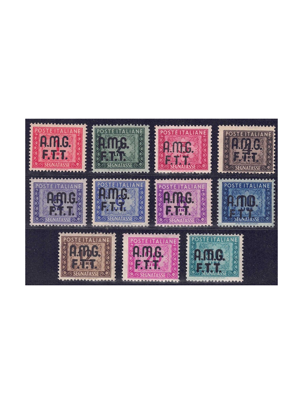 TRIESTE A 1947-49 Segnatasse 11v MNH**