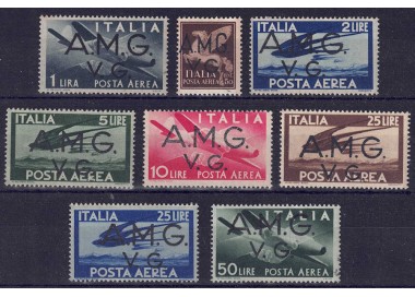 VENICE GIULIA (AMG) 1945-46 Airmail 8v MNH**