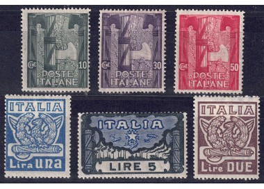 ITALIA REGNO 1923 Marcia su Roma 6v MH*