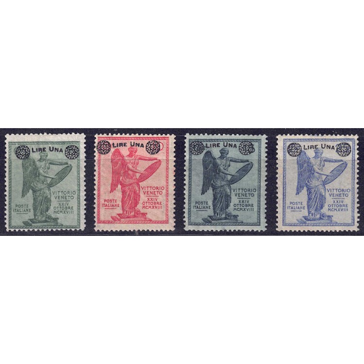 ITALY KINGDOM 1924 Victory overprinted 4v MH*