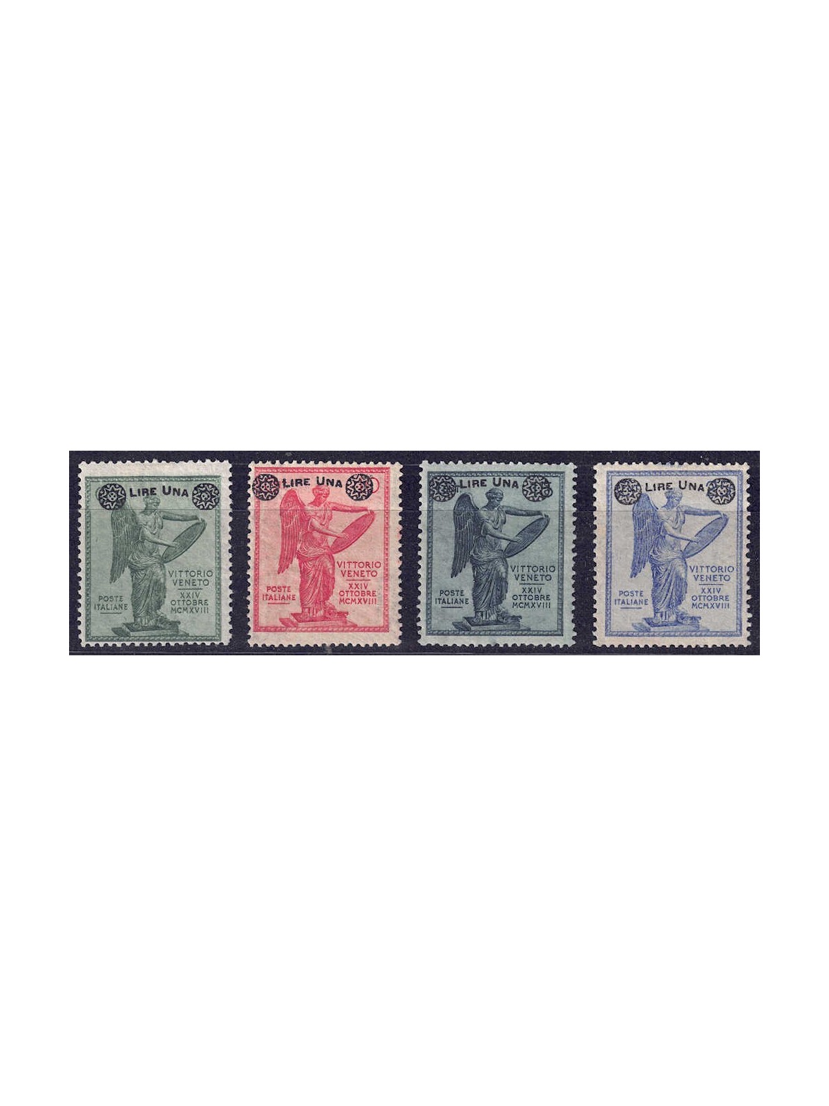 ITALY KINGDOM 1924 Victory overprinted 4v MH*