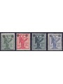 ITALY KINGDOM 1924 Victory overprinted 4v MH*