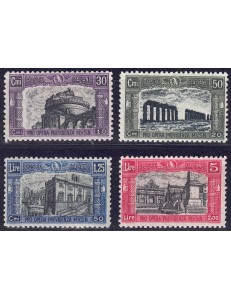 ITALIA REGNO 1928 Milizia II 4v MH*