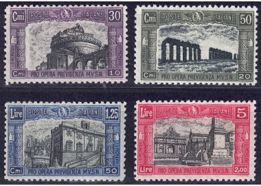 ITALY KINGDOM 1928 Militia II 4v MH*