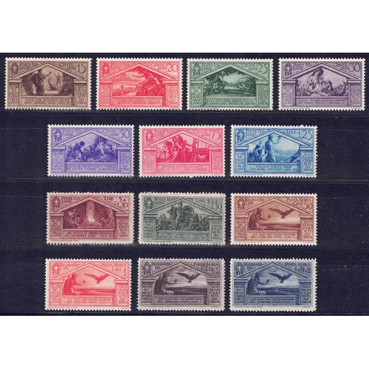 ITALIA REGNO 1930 Bimillenario Virgilio 13v MH*
