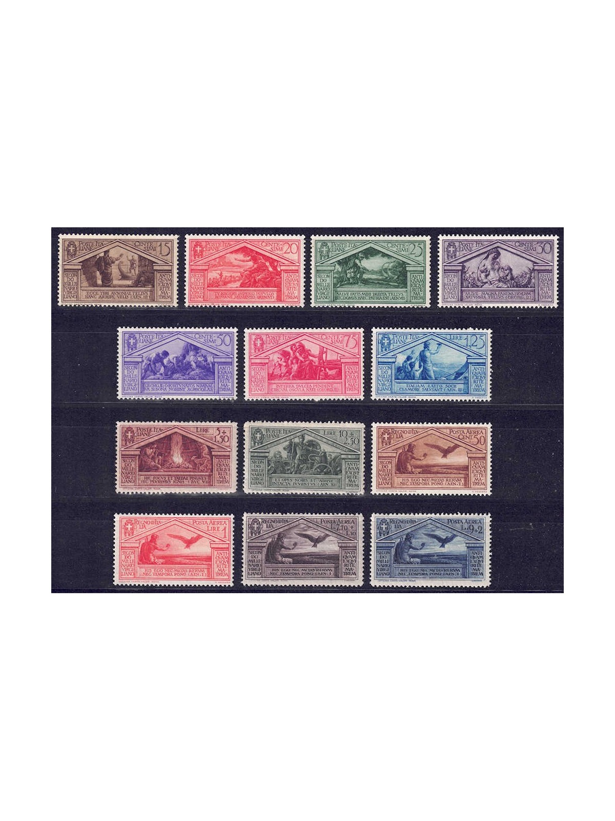 ITALY KINGDOM 1930 Virgil's Bicentennial 13v MH*