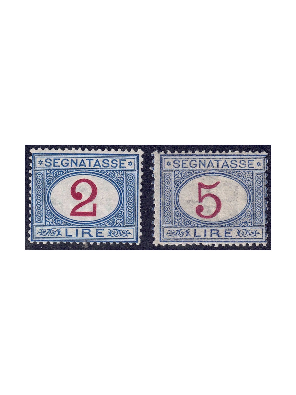 ITALY KINGDOM 1903 Postage Due (2£+5£) 2v MH*