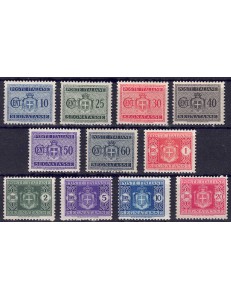 ITALY LIEUTENANCY 1945 Postage Due (wheel) 11v MH*