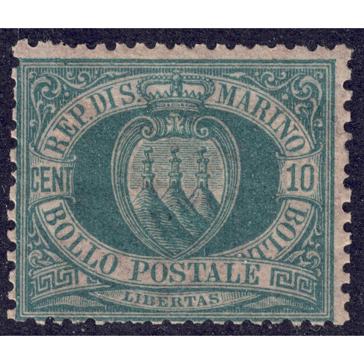 SAN MARINO 1892-94 10c green MH*