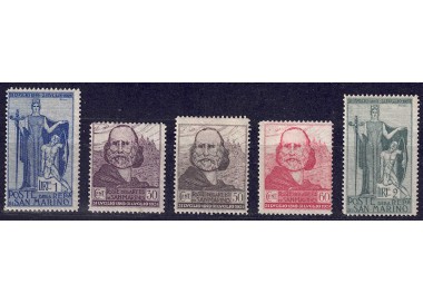 SAN MARINO 1924 Garibaldi 5v MH*