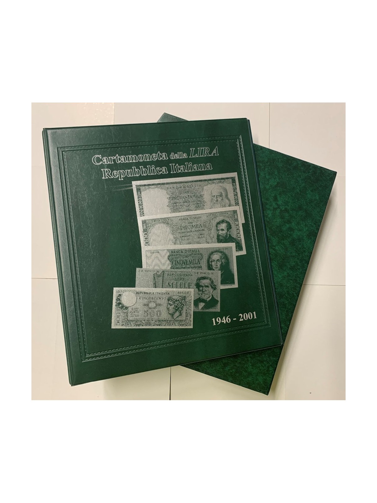 MASTERPHIL Binder for Italian Republic Paper Money (Green) us