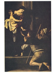 SMOM 1989 Cartolina Maestri della Pittura N. 9 (Michelangelo Merisi)