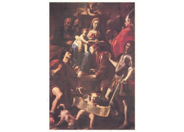 SMOM 1988 Postcard Masters of Painting No. 8 (Mattia Preti)
