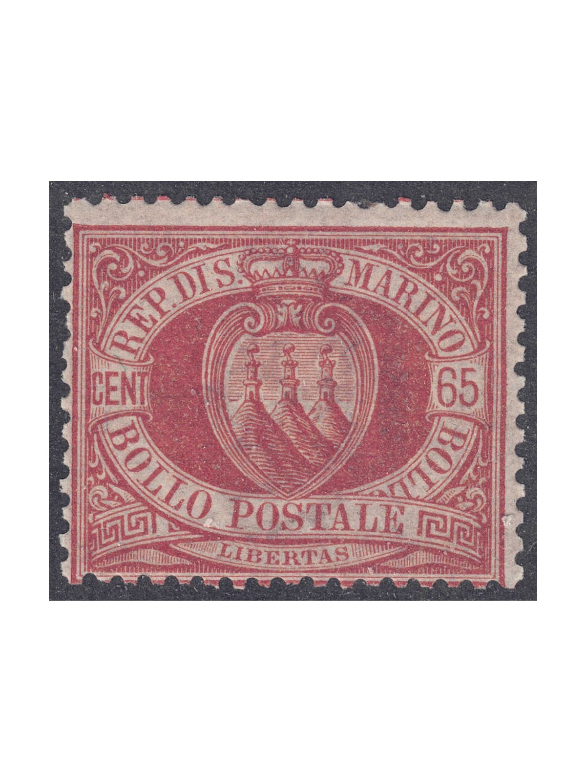 SAN MARINO 1892-94 65c bruno rosso MNH**