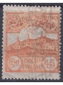 SAN MARINO 1903 45c giallo MNH**