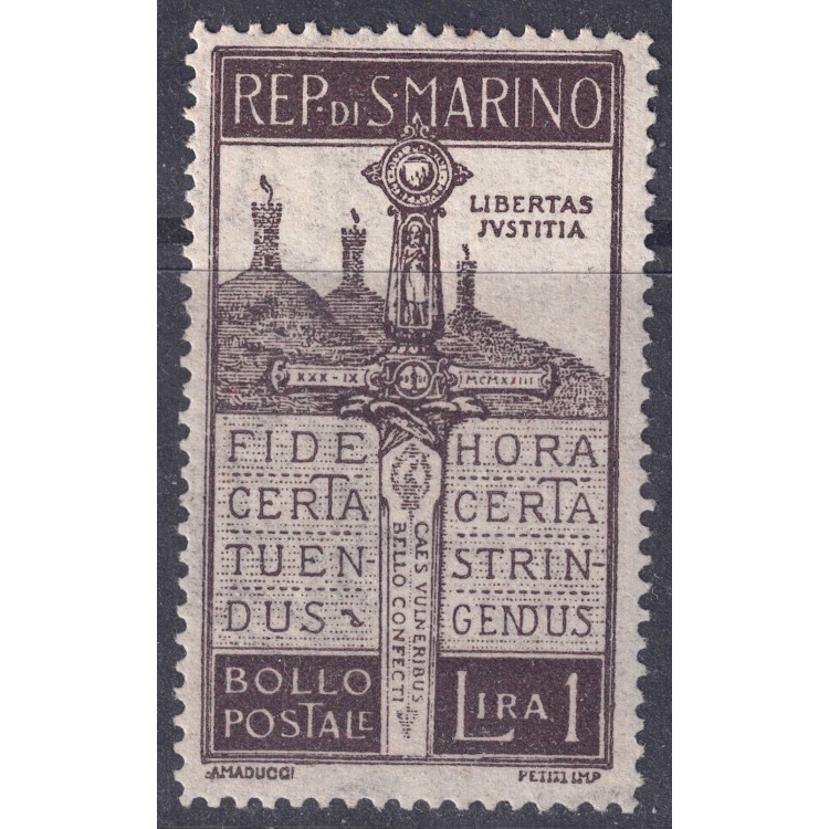 SAN MARINO 1923 Pro volunteers MNH**