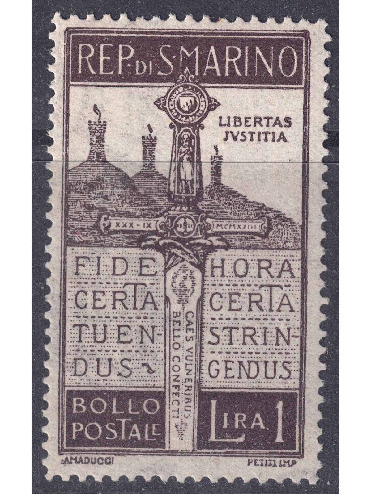 SAN MARINO 1923 Pro volunteers MNH**