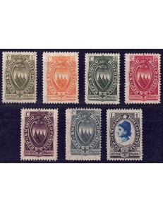 SAN MARINO 1923 Pro Croce Rossa 7v MNH**